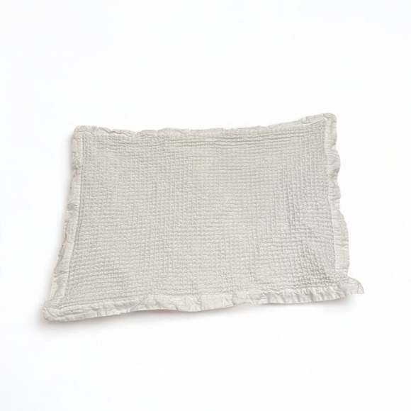 Bedsure Coconut White Waffle Texture Pillow Cases x2 - Picture 8 of 9